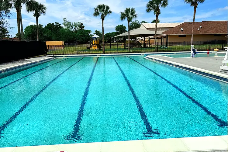 Chisholm Community Center Pool in Orlando, a PoolSkool USA swim lesson location offering beginner swim classes and water safety programs for kids.